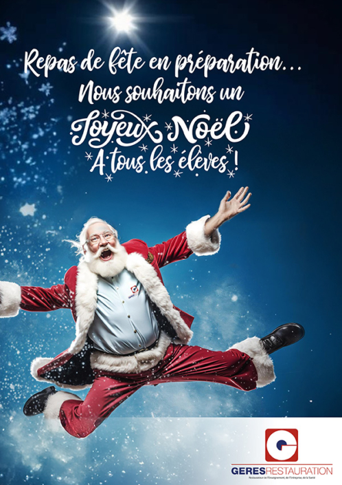 Repas de Noël 2024 pour les scolaires